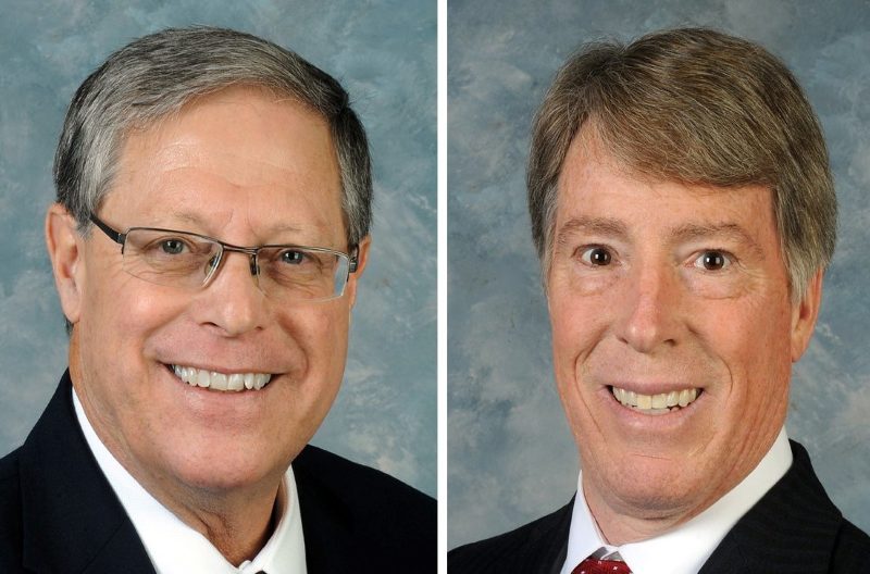 Sen. Rick Girdler (left) and Rep. Walker Thomas (right) / legislature.ky.gov