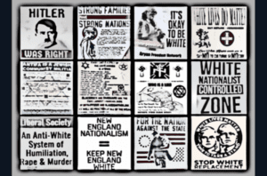 Sampling of 2021 white supremacist propaganda
