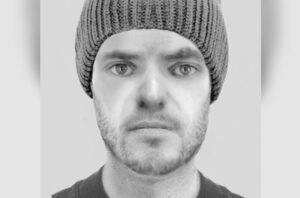 This is the identikit of the suspected arsonist. © Police Cologne