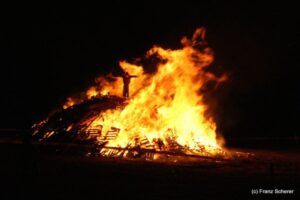 Easter fire in Hillshart