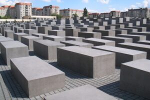 The Holocaust memorial in Berlin