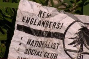 Some Kittery residents are taking a stand against a white supremacist group that recently targeted their neighborhood with recruitment materials. Credit: CBS 13
