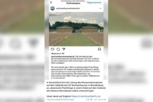 This fake post is being shared on social media Photo: Telegram