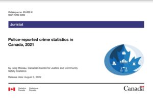 2021 Police crime statistics in Canada