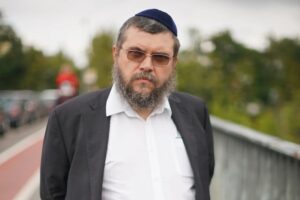 Ariel Kirzon (43), state rabbi of the Jewish community in Potsdam, was attacked in the middle of the street Photo: CHLietzmann