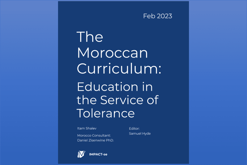 The Moroccan Curriculum: Education in the Service of Tolerance