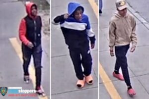 Police released security footage of the young suspects.