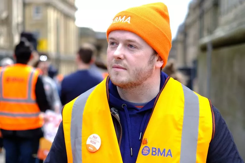 Dr Martin Whyte, a senior figure on the BMA's Junior Doctors Committee and a North East based registrar (Image: Craig Connor/ChronicleLive)