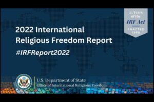2022 Report on international religious freedom