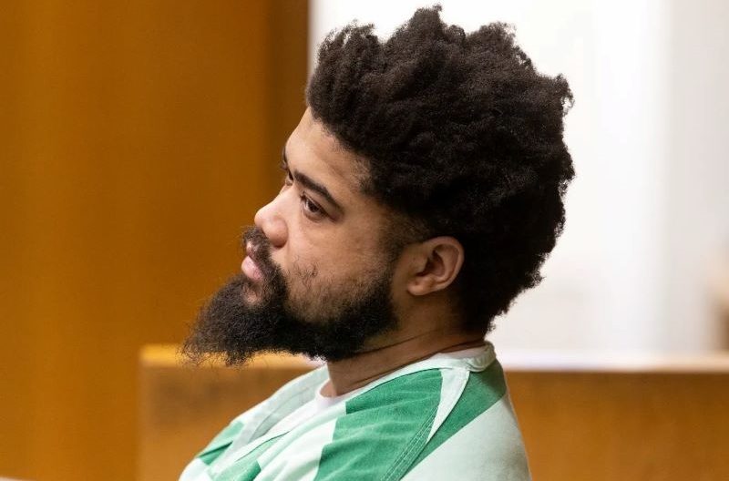 Dion Marsh, a Manchester man facing multiple charges including attempted murder and terrorism in a 2022 crime spree targeting Hasidic Jews in Lakewood, pleads guilty before Superior Court Judge Guy P. Ryan. Toms River, NJ, Wednesday, January 24, 2024 Doug Hood
